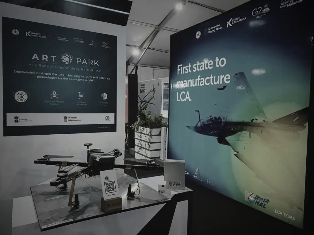 AlgoFET at Aero India, February 2023
